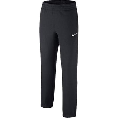 Logo Print Elastic Waist Mid Rise Long Pants Kids Bottoms Black 619089-010