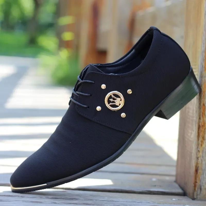 Moda Lujo Hombres Zapatos de Vestir Coloridos Zapatos de Cuero PU Moda Masculina Zapatos Italianos de Negocios Sapato Social Masculino Zapatos De Hombre