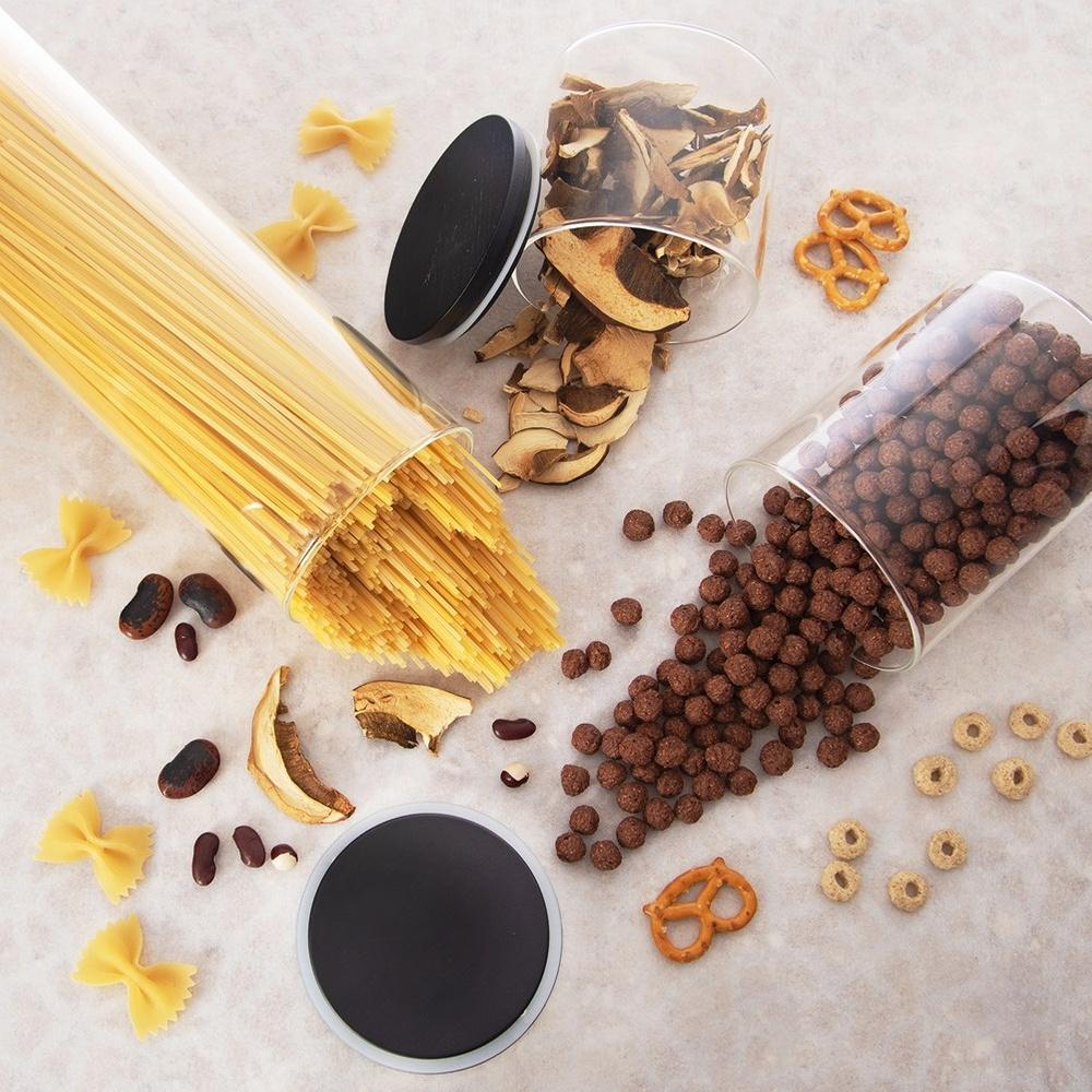 Glass Kitchen Container for Loose Food Products with Seal 450 ml