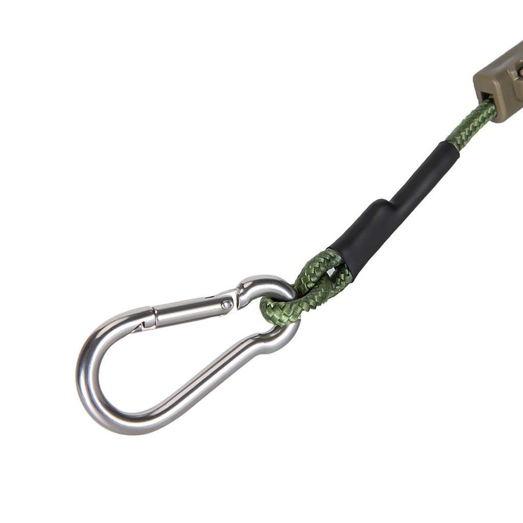 Corde à linge télescopique de 8 m pour extérieur, coupe-vent et réglable, de type boîte.