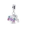 S925 Sterling Silver DIY Bracelet Charms - Trendy and Classic, Independent Design, Pandora Style