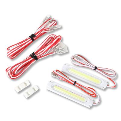 Yaris LED Welcome Lamp Custom Parts Accessories for Toyota Yaris. (White) - & (Y22-1944 [5]-1 M)
