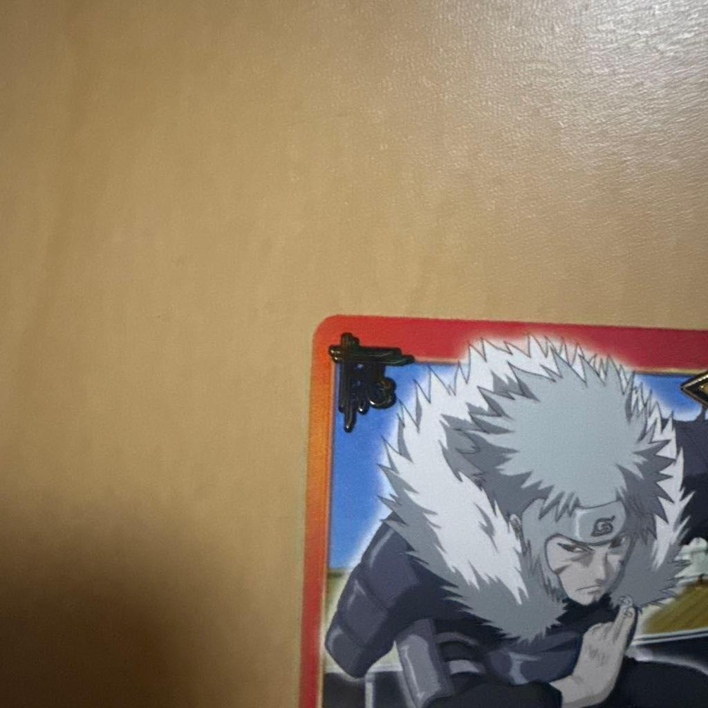 Used NARUTO Naruto Card Game Second Hokage Suiton/Hard Whirlpool Blade Sparkling Rare Card