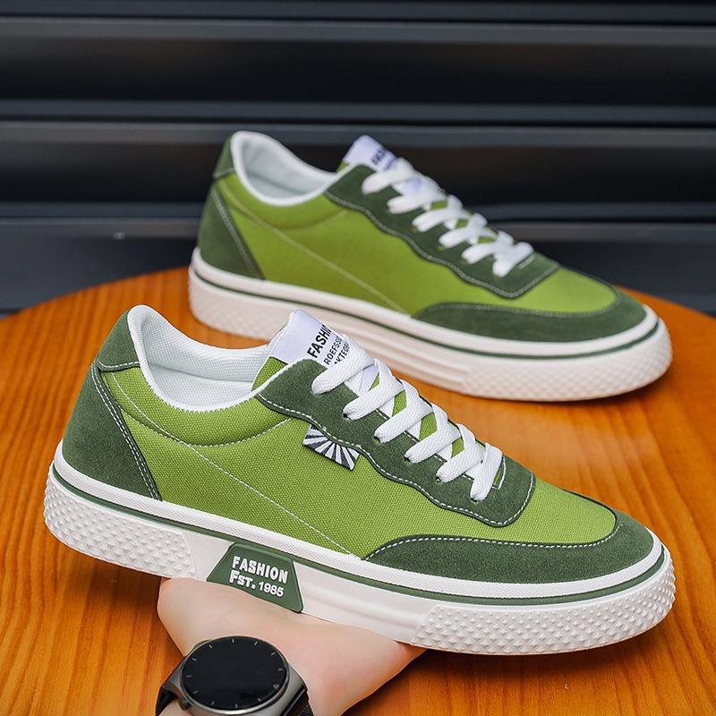 Classic Men's Canvas Shoes Breathable Casual Shoes Fashion Street Skateboard Oes Lace Up Vulcanized Shoe Men Sneakers Man Shoes