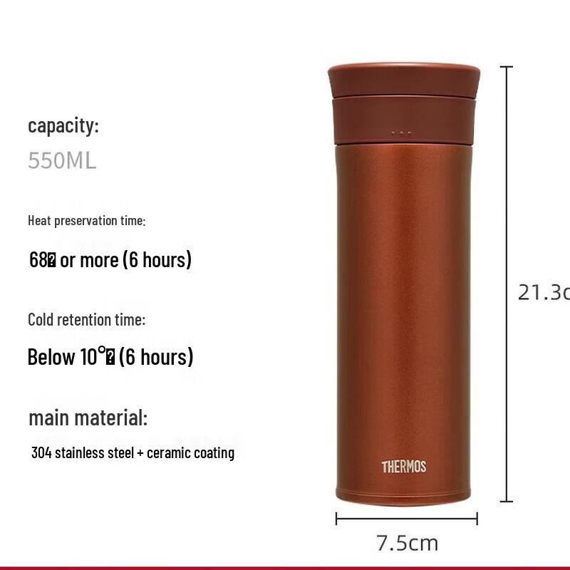 Thermos Ceramic Lined Insulated Mug