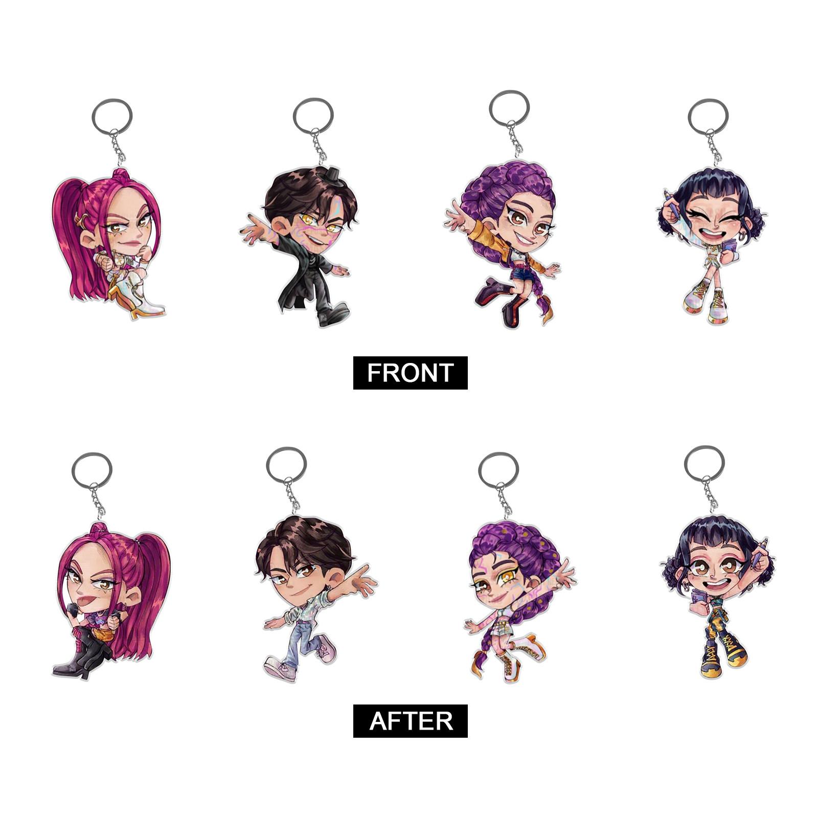 

Keychain Acrylic Pendant Game Peripheral Bag Car Hanging Pendant One Size