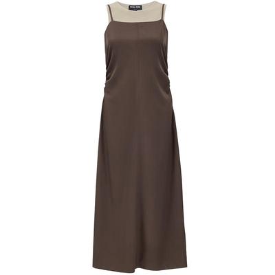 2025 Summer Knit Vest & Pleated Camisole Dress Set