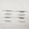 YOYO New ABS Chrome Car Accessory Door Handle Bowl Covers Trim Paste Style 2014 2015 2016 2017 2018 For Toyota Corolla Altis