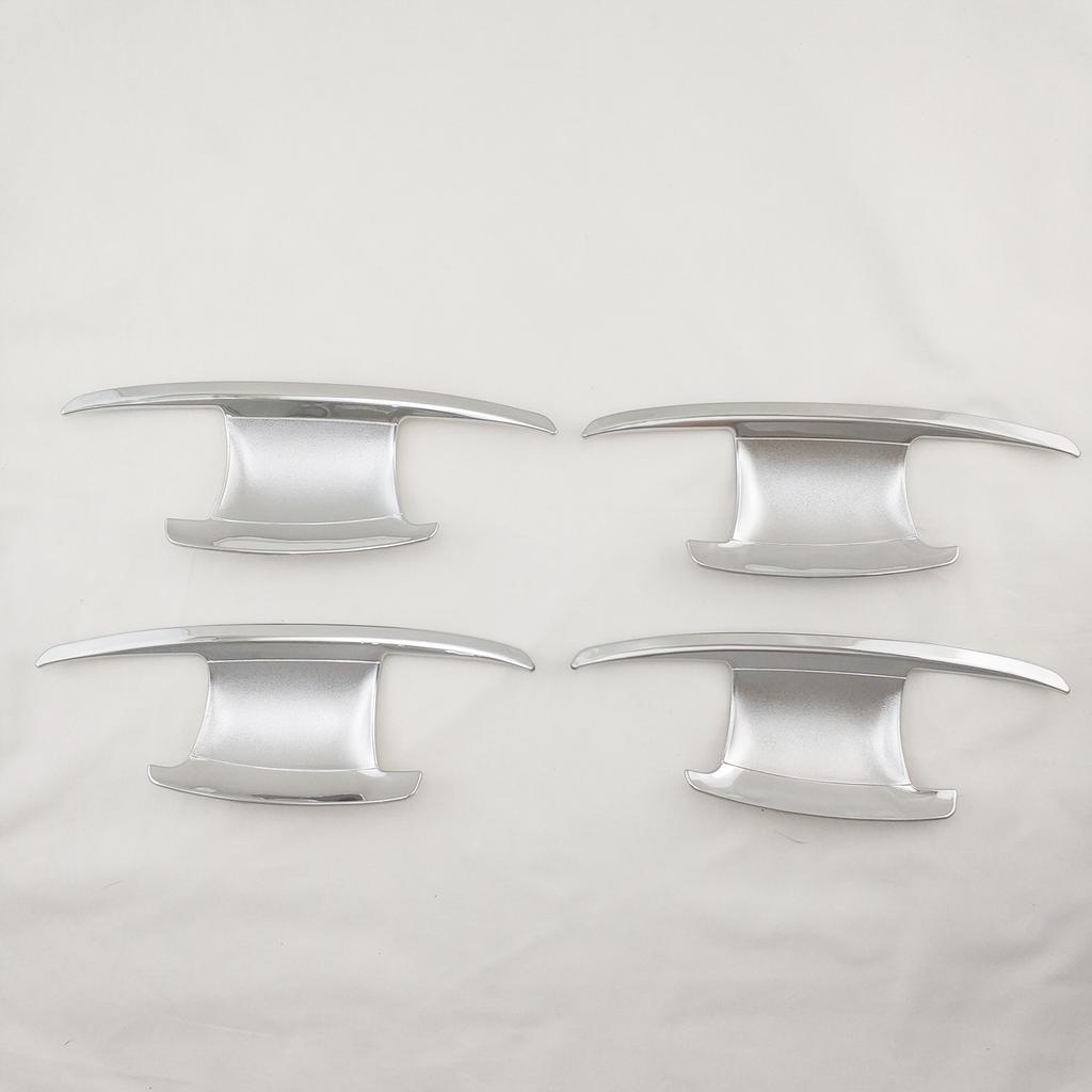 YOYO New ABS Chrome Car Accessory Door Handle Bowl Covers Trim Paste Style 2014 2015 2016 2017 2018 For Toyota Corolla Altis