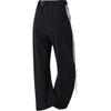 Adidas SS25 Mode Rayée Confortable Polyvalent Pantalon Décontracté Bas Femme Noir JY7666