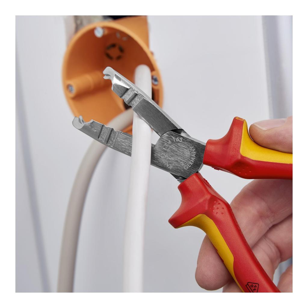 KNIPEX 1000V Insulated Multi-Stripping Pliers 1346-165