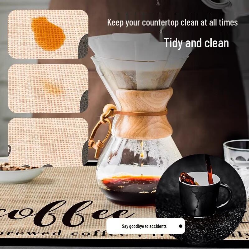 Guraide Absorbent Coffee Machine & Kitchen Drying Mat, 50x60cm