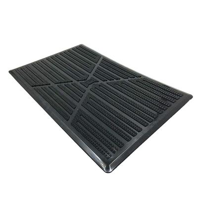Plouluyt Universal Car Floor Mat, Padded Heel Foot, Carpet, Pedal Patch Covers, Anti Skid, Pedal Mats-25X16cm