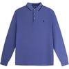 Polo Ralph Lauren Ss24 Embroidered Pony Logo Long Sleeve Polo Shirt Men tops Purple 710784325-003