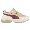 Puma Cassia Via Granola Wood Damskie trampki Tan Violet Ivory 389223-03