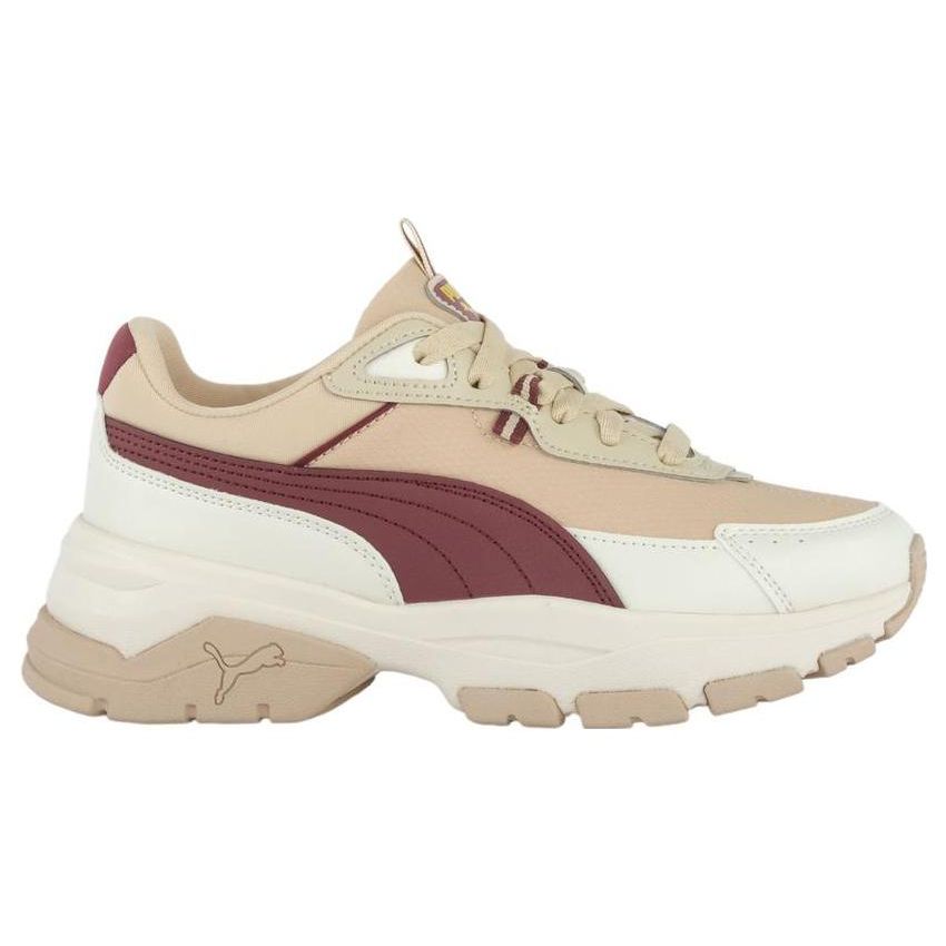 Puma Cassia Via Granola Wood Pantofi Femei Maro Violet Ivory 389223-03