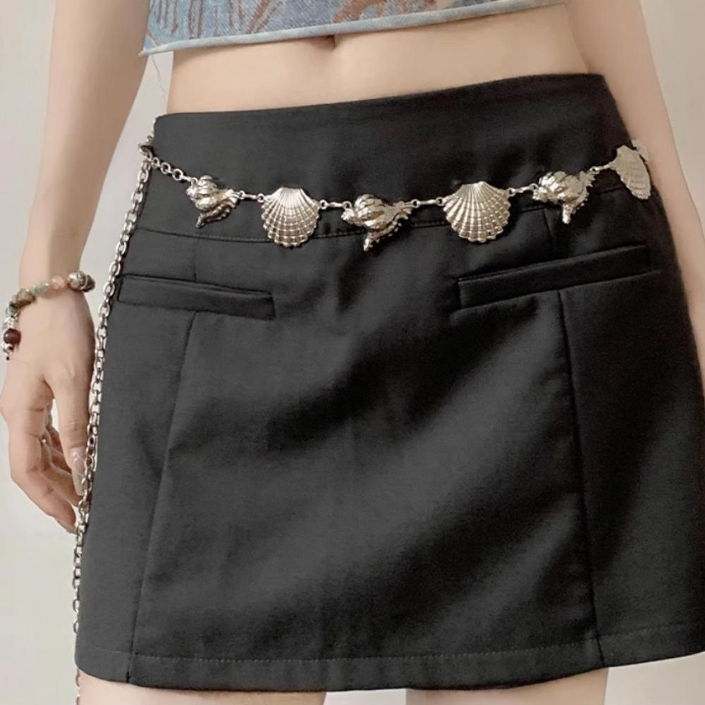 Belly Chain Dress Belt Chains Metal Shell Body Chain Fashion Bohemian Waist Chains  Women