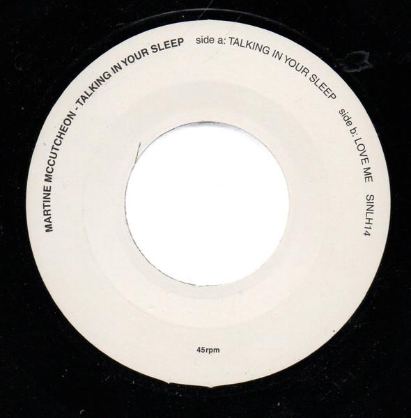 

7inch Record MARTINE MCCUTCHEON Talking In Your Sleep Love Me SINLH14 INNOCENT UK Pop Used