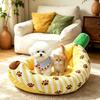 Summer Banana Dog Nest Pet Cooling Pad For Dogs Cats Pet Bed Soft And Comfortable Cushion High-Quality Gifts Floor Mats