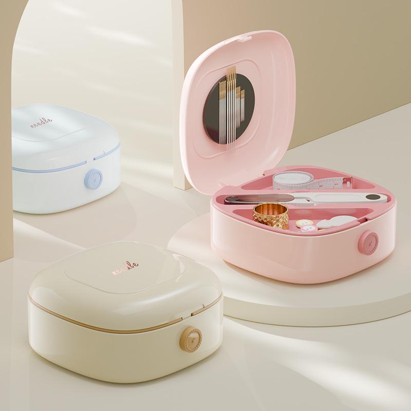 Portable Needle & Thread Set - Magnetic, High-End Sewing Kit for Home & Dorm Use