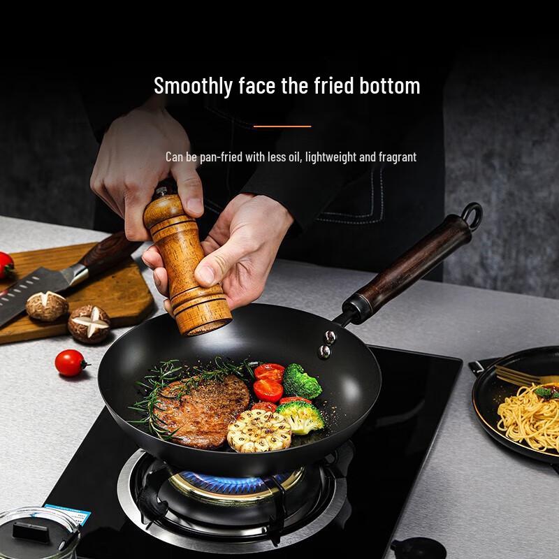 Gui.Heqi Cast Iron Frying Pan