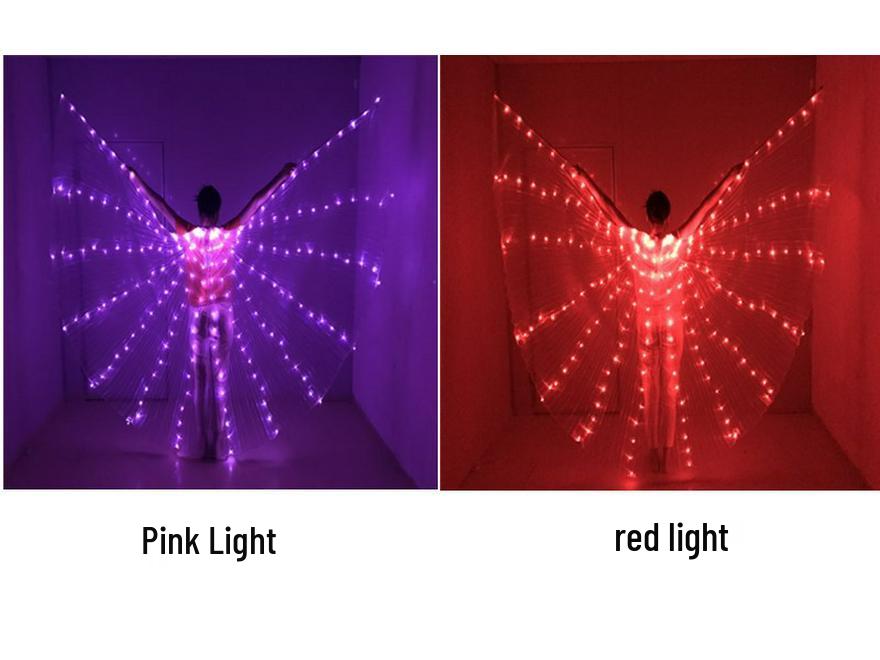 Halloween LED Glowing Butterfly Wings Costume
