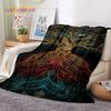Tree of Life Nature Viking Yggdrasil Norse Soft Flannel Blankets,Throw Blanket Comfortable Blanket for Picnic Beds Home Bedroom