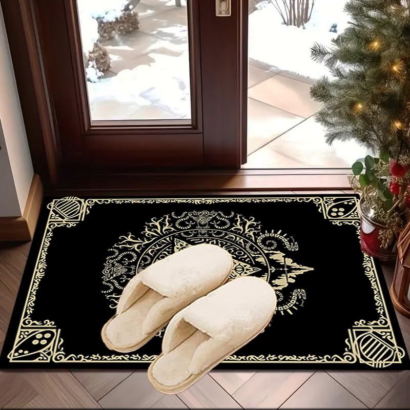 Heroic Legend Crest Carpet, Chair Rug,Rug for Office Bedroom Living Rooms, Doormat Decor Fan Gift Christmas Gift