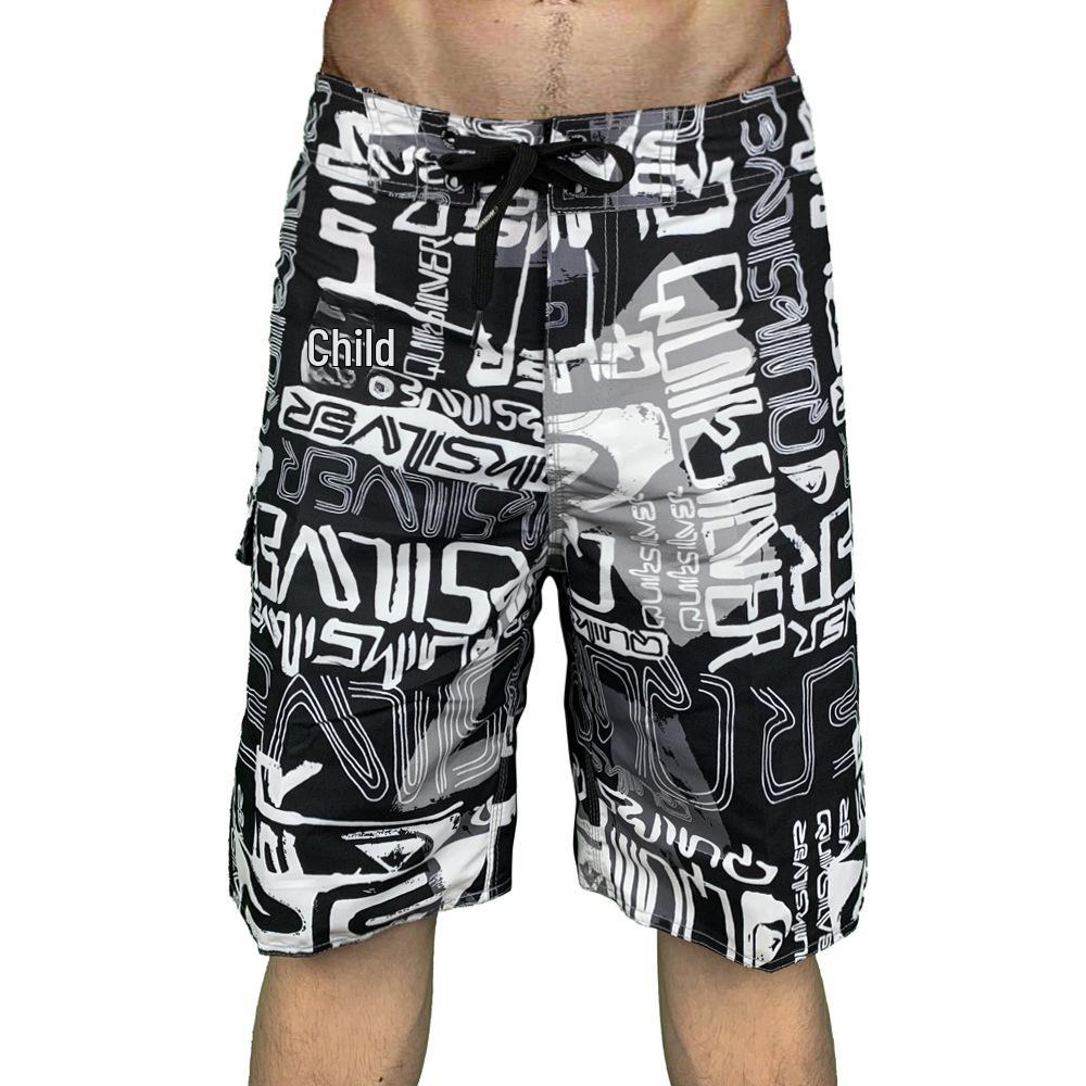 Billabong Men's Quick-Dry Plaid Black Surfing Shorts (2023)
