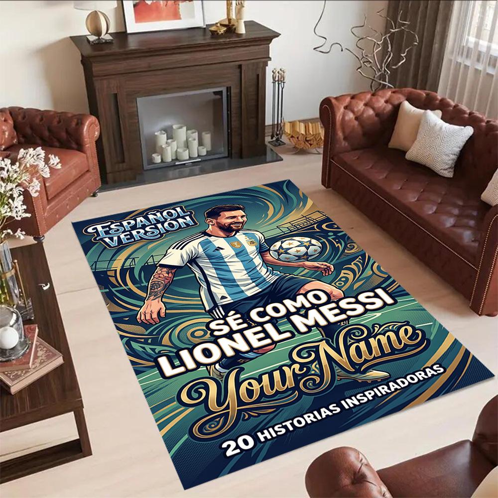 Jorge Lorenzo Personalized Name Floor Rug Office Rug Suitable For Entryway Hallway Kitchen Foyer Antislip Carpet Decorate Offices