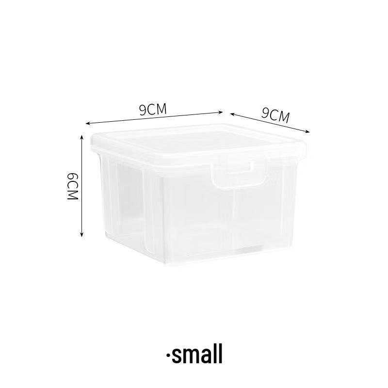 Extra Large Transparent Storage Box: Crayon, Pencil, Paintbrush Holder & Stationery Organizer, Creative Minimalist Design.