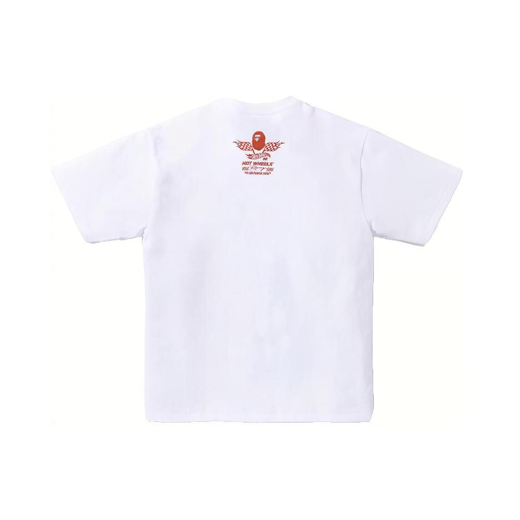 A BATHING APE x Hot Wheels Ape Head T Shirt Unisex 1I23-110-918
