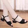 Spring and Autumn New Luxury Women's Exquisite Sandals Summer Fashion Breathable Hollow Sandals Versatile Casual Women's Shoes