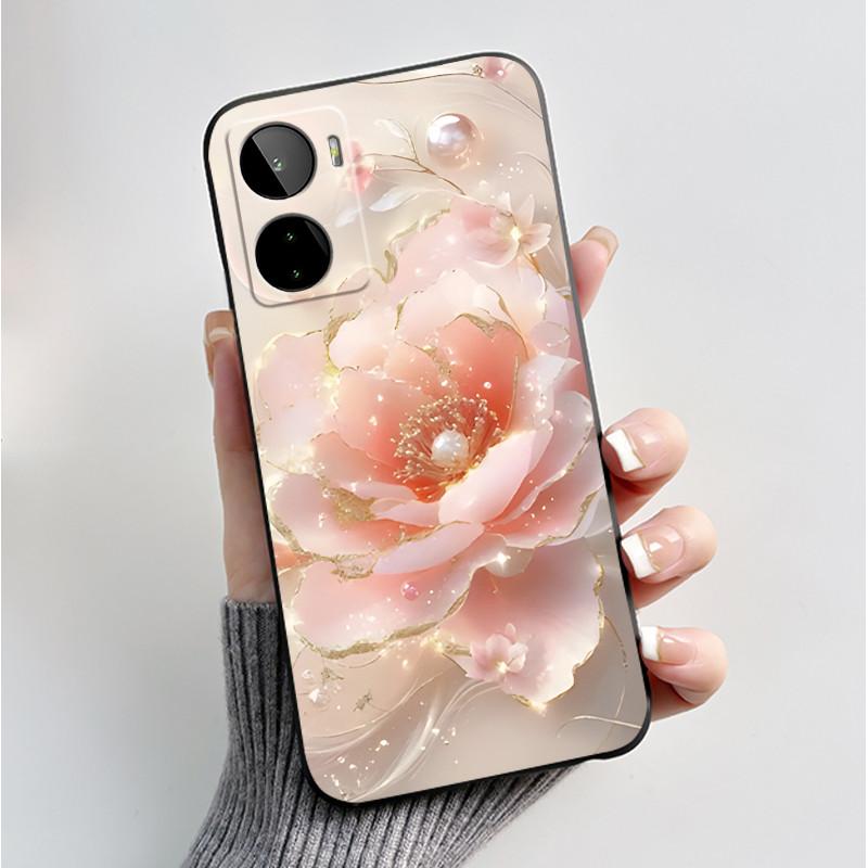 Luxury Fashion Butterfly Flower Cases For BLU G93 Shockproof Black Soft Silicone Back Cover Phone Case For BLU G93 G 93 Casing