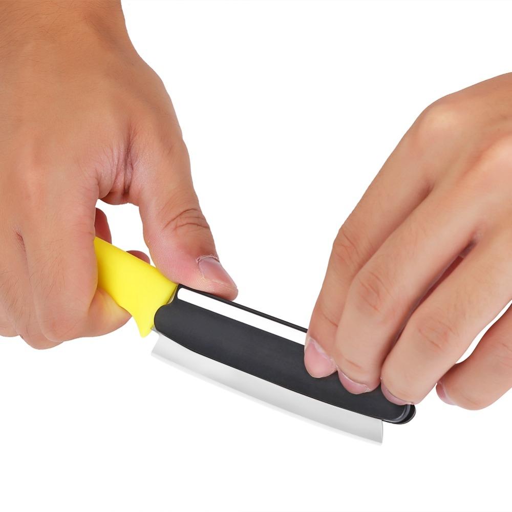 Precision Whetstone Sharpener Black Sharpening Guide Durable Knife Sharpener  Blade Grinding