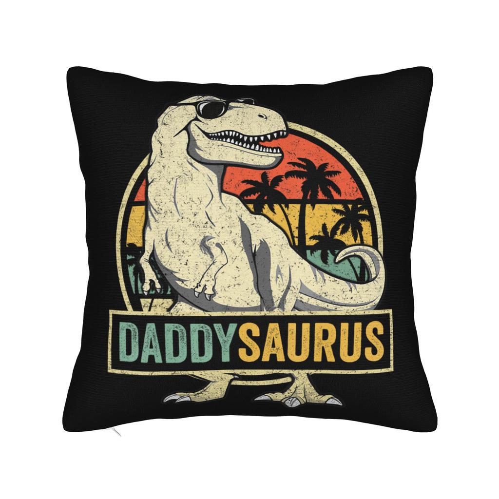 Jurassic Dad Pain Finds A Way Pillowcases Merch Printed Cushion Cover Decorations Throw Pillow Case Cover Home Multi Size