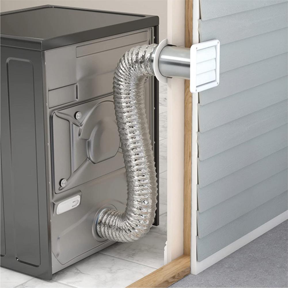 External Wall Ventilation Exhaust Cover Gravity Flaps with Automatic Closing Mechanism and Removable Blades for Cooker Hood