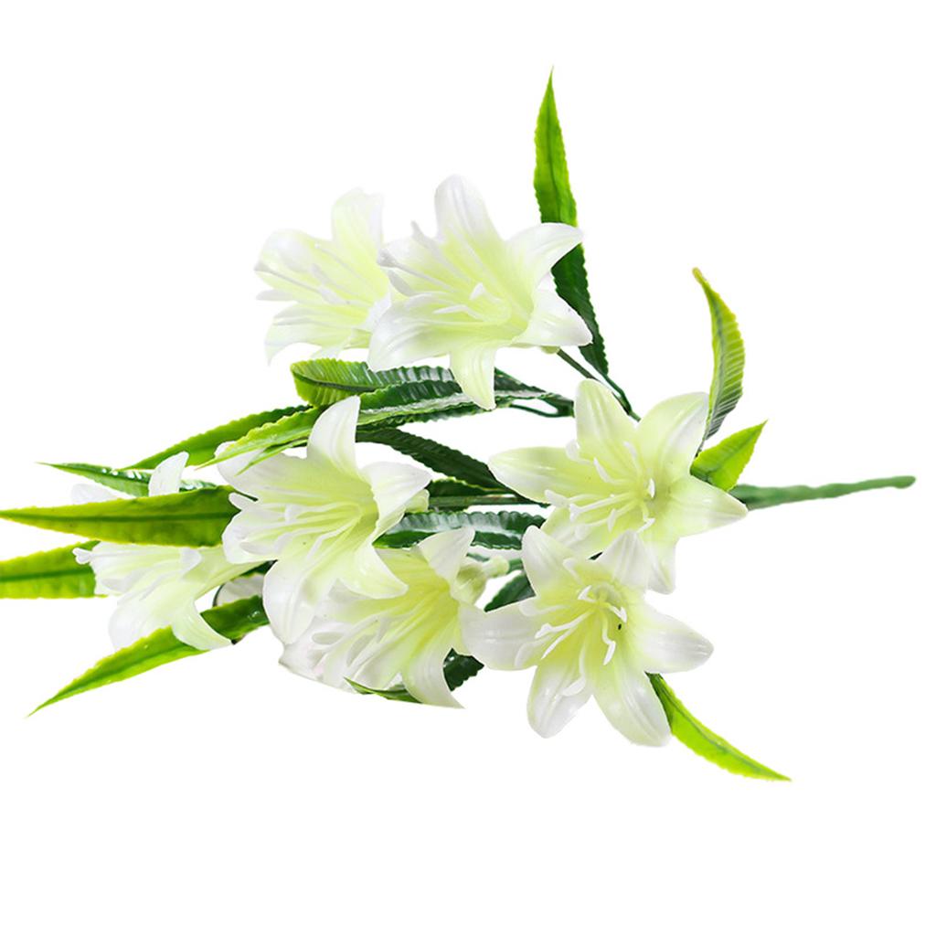 DYS Home Decor Potted Plant Artificial Plastic Simulation Flowers Photo Props Home Decor