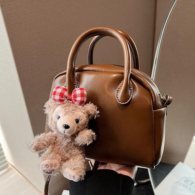 Fashion Texture Handbag Autumn Shoulder Messenger Bag Women'S Bag
