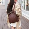 Leather Backpack Women Fashion Women Backpack Head Layer Cowhide Soft Leather Backpack