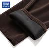 ROMON Men's Corduroy Straight Leg Casual Pants