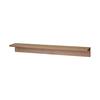 MUJI Wall-Mounted Furniture Shelf, Walnut Veneer, 88cm (W) x 12cm (D) x 10cm (H), 44505113, Wall Shelf, Bookshelf
