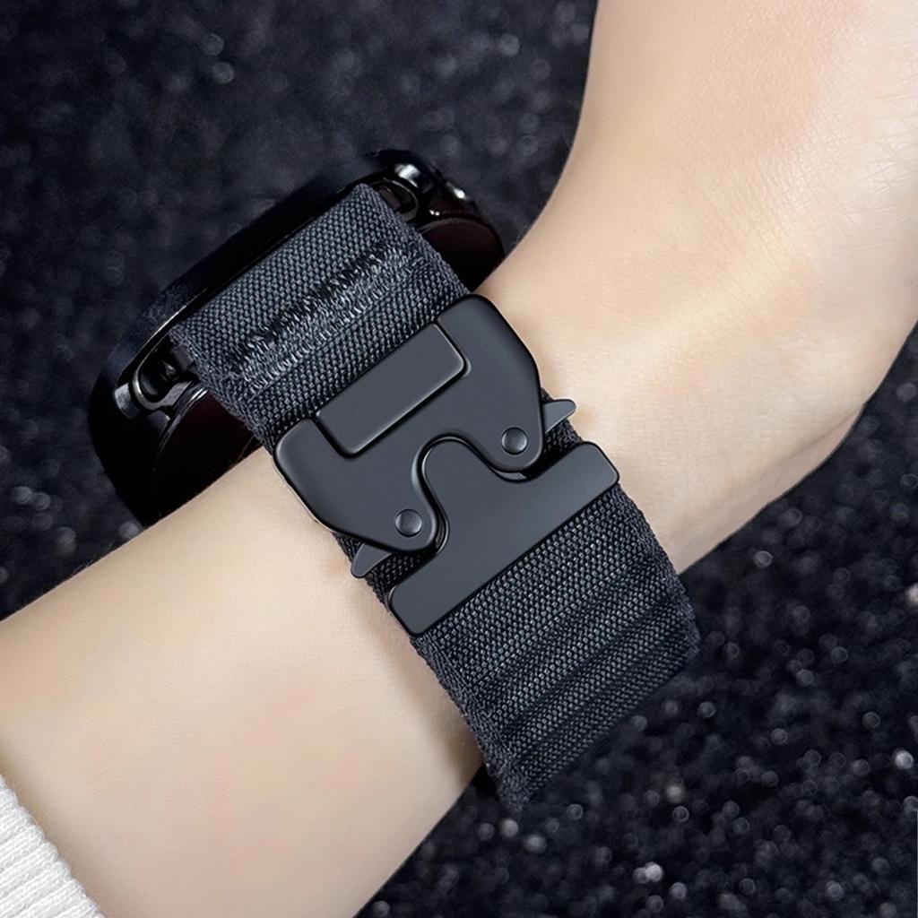 Nylon Sports Strap for Samsung Galaxy Watch 8 40mm 44mm Trail Loop Bracelet for Galaxy Watch 8Classic 46mm Watchband Accessories