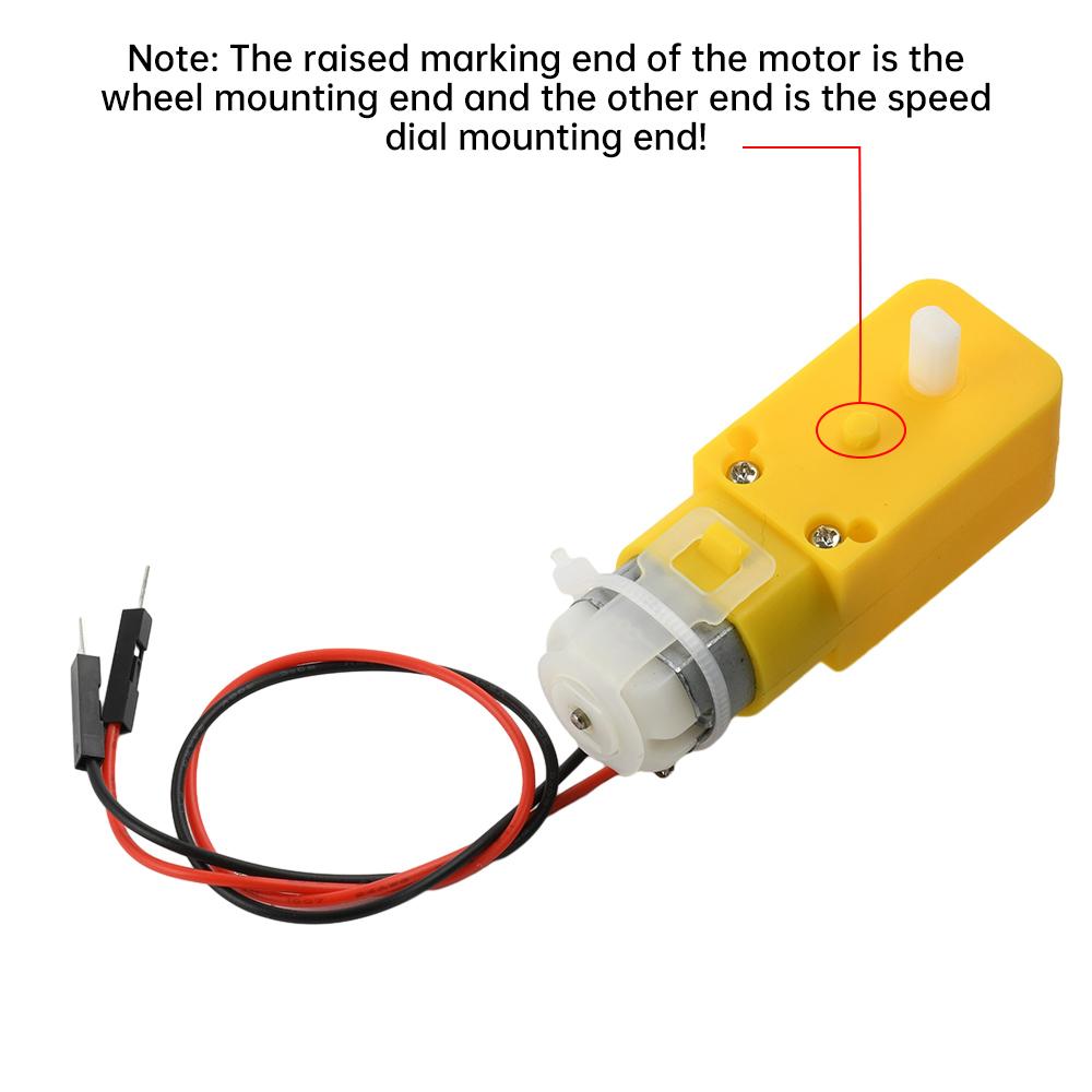 TT Motor DC 3V-6V Dual Shaft Gear Motor Gearbox Engine Motor for Arduino DIY Smart Cars Chassis Models Robot Toys Reduce Motor