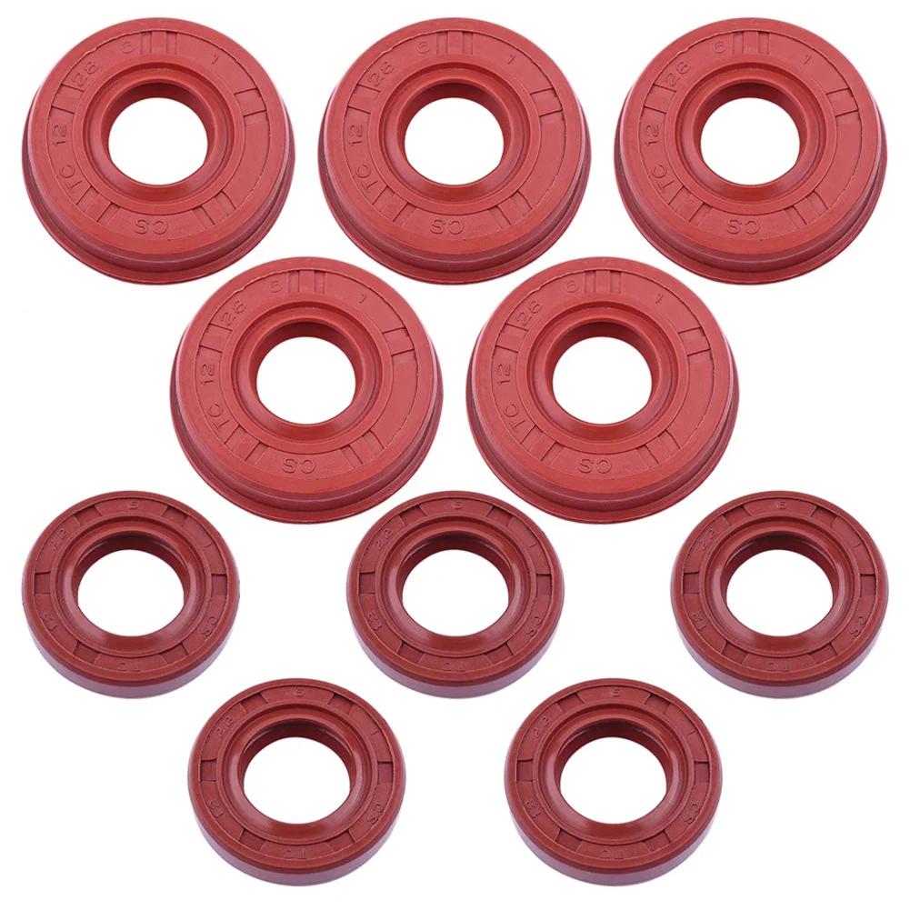Gubeter Oil Seal Kit For 2500 G2500 25CC For Timberpro Small Petrol Chainsaw Gubeter Oil Seal Kit Replacing Worn-out Seals