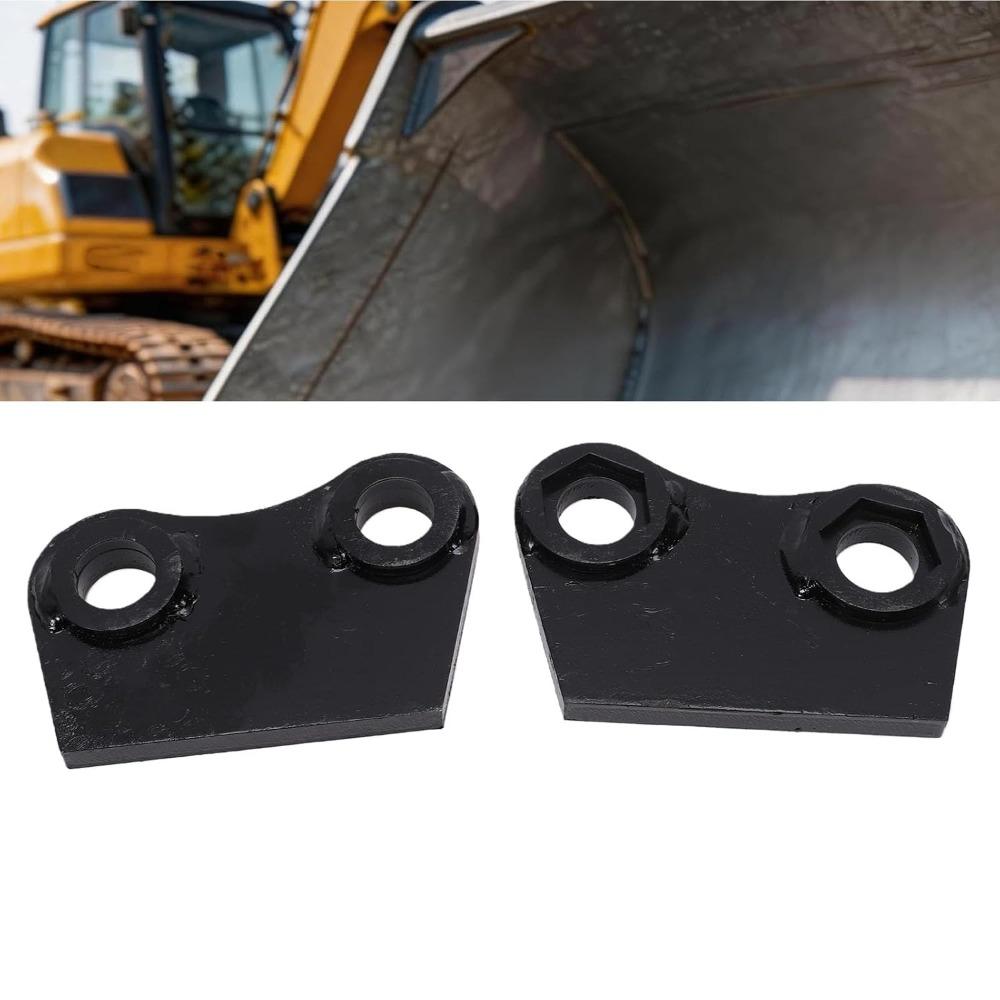 2pcs Weld On Design Excavator Bucket Attachment Excavator Bucket Pin Ears For Mini Excavators