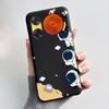 Custodia per Telefono Per ZTE Nubia Music 2 Custodia Z2460 Z2353 Estetica Gatto Carino Astronauta Nera Morbida TPU Silicone Copertura Protettiva Integrale