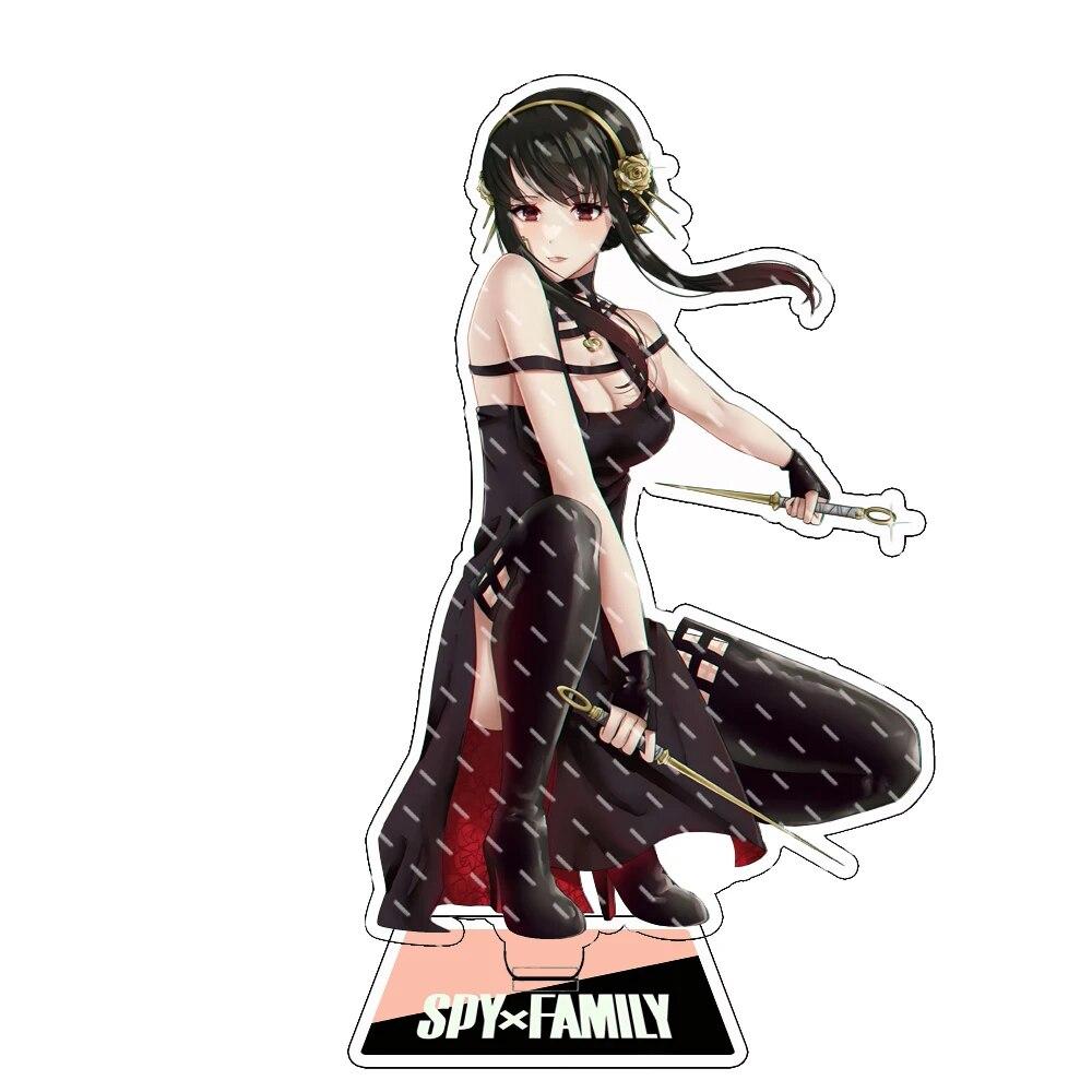 Anime Spy X Family Figure Cosplay Acrylic Stand Twilight Loid Forger Yor Forger Anya Forger Model Plate Collection Props Gifts