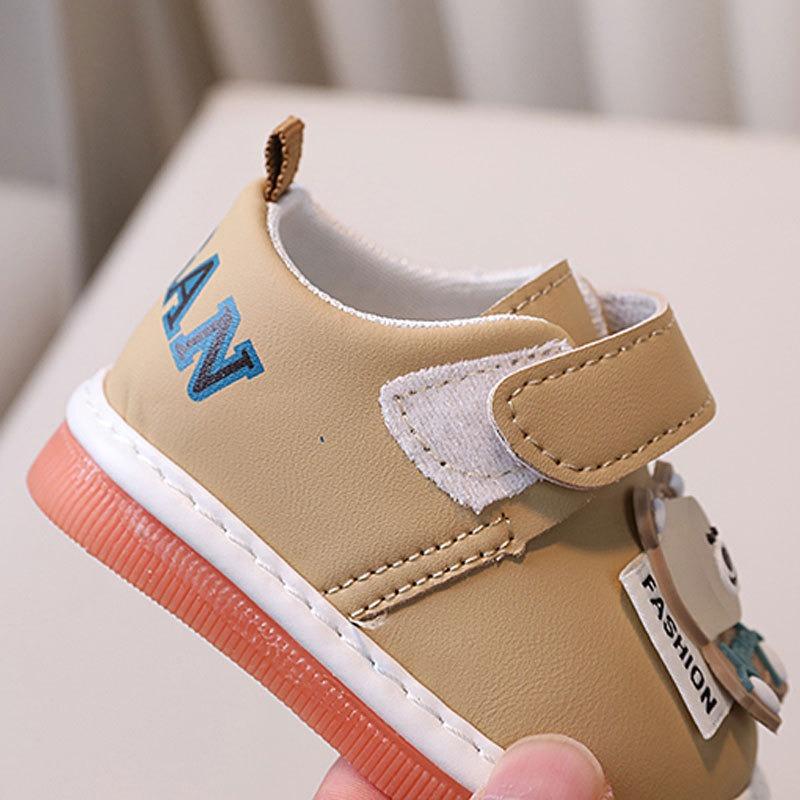 Scarpine Primi Passi Stridenti per Neonati 0-2 Anni Scarpe Unisex per Neonati con Suola Morbida e Suono per Abbigliamento Casual da Bambino con Cartoni Animati