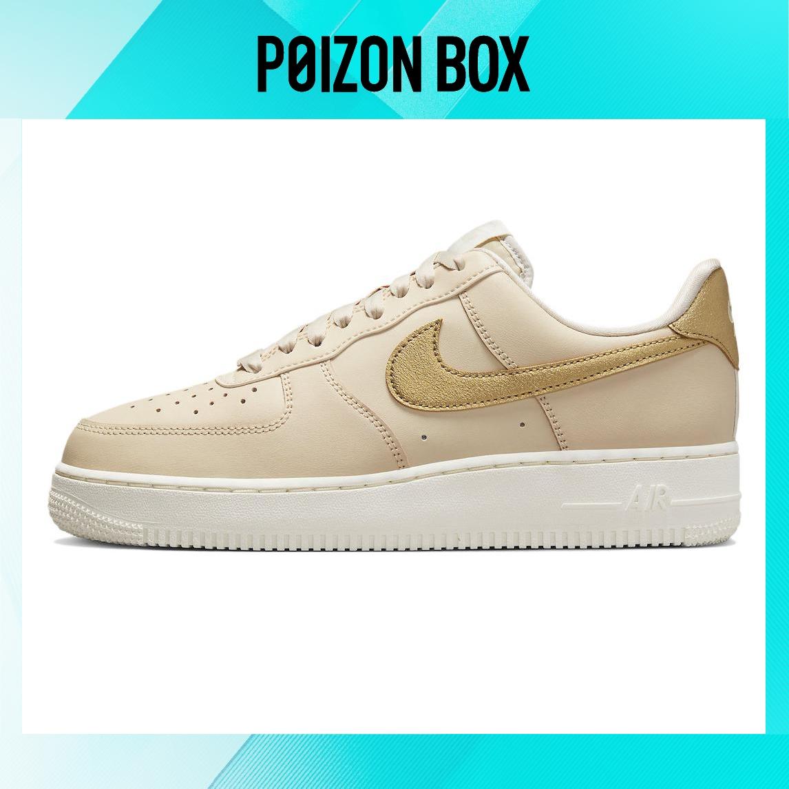 

кроссовки Nike Air Force 1 Low 07 Sanddrift Metallic Gold (Women s) DQ7569-102